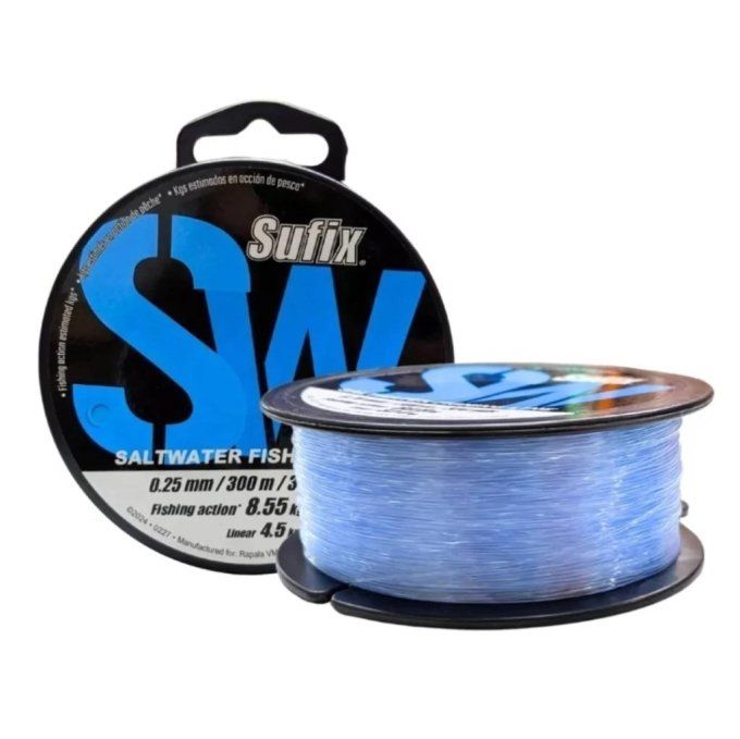 Nylon Sufix SW Mono Light Blue 300 m